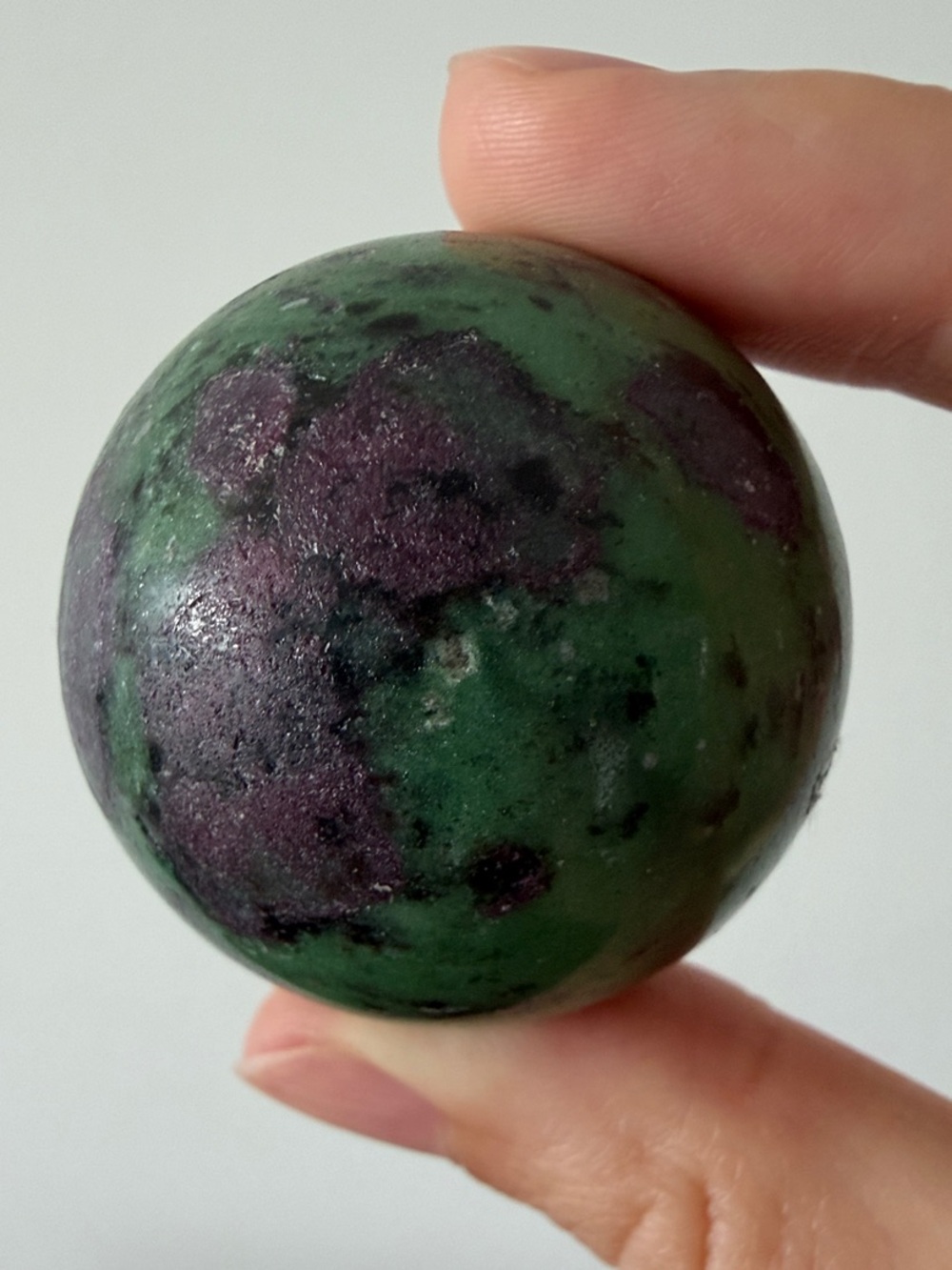 Ruby Zoisite Sphere